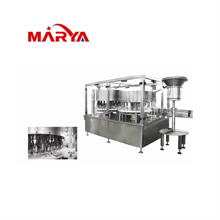pharmaceutical glass bottle IV filling line